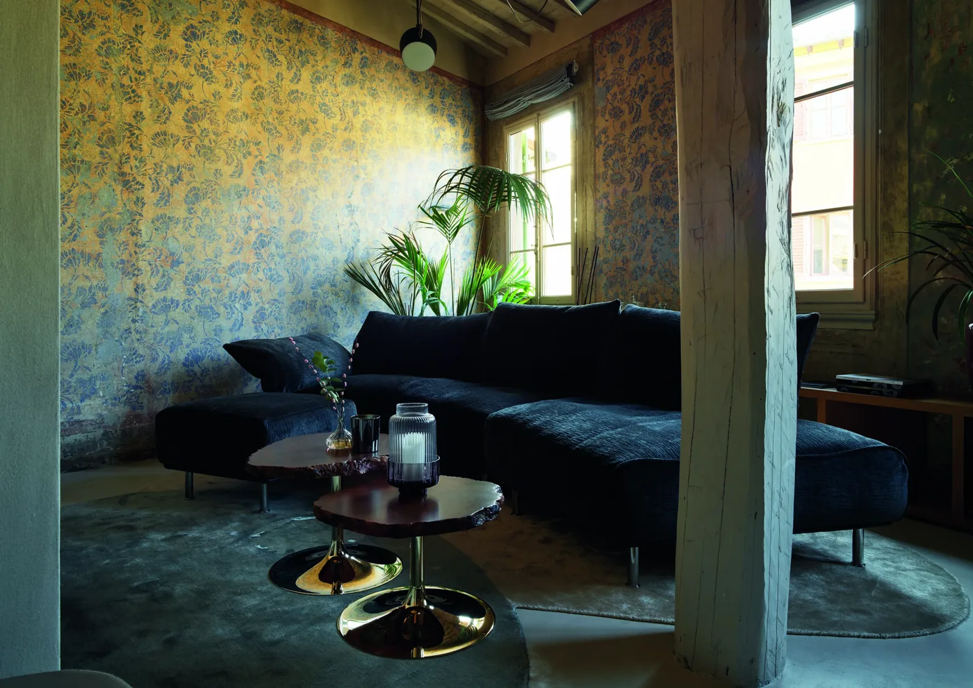 Edra Sofa in einer hochwertigen Wohnsituation