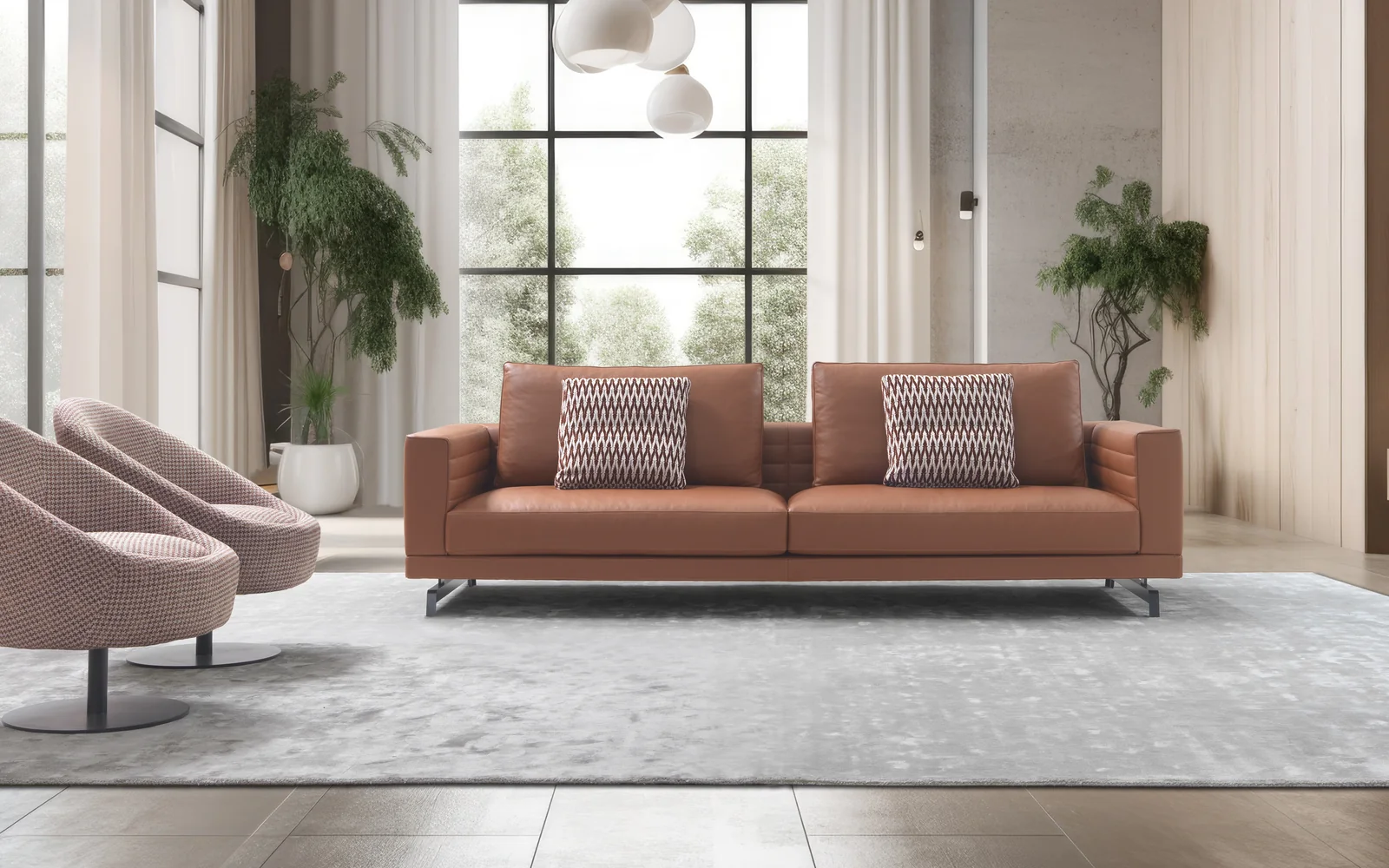 Gyform Möbel und Materialien im Raum